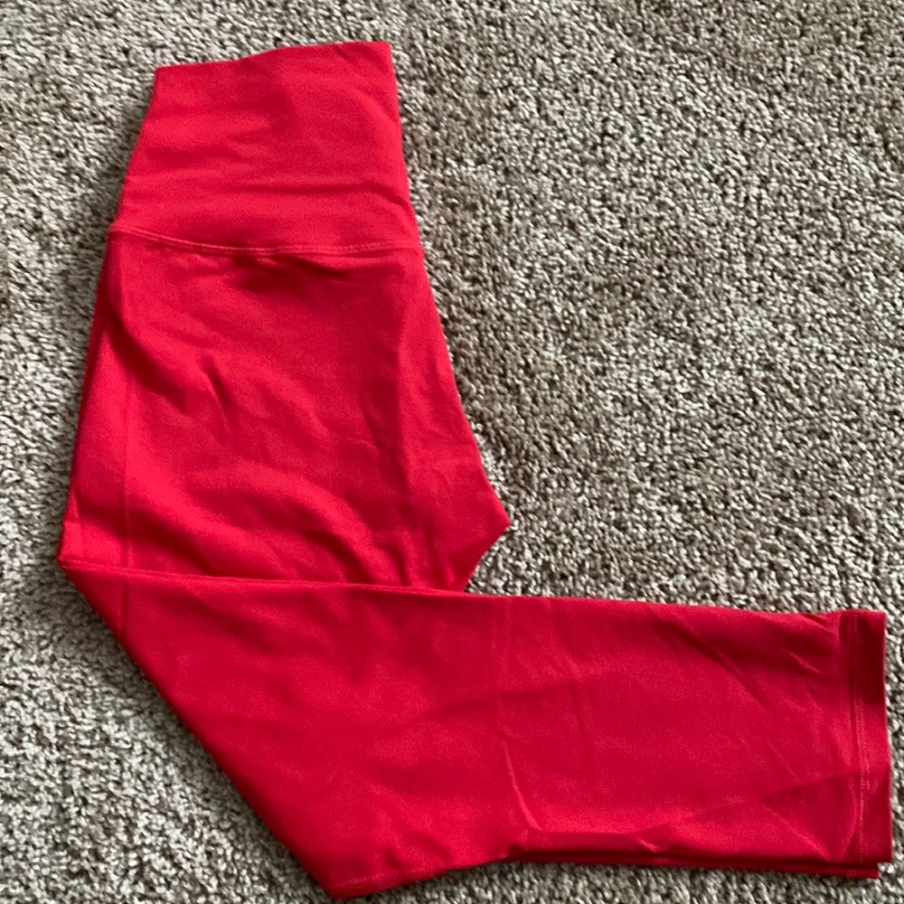 ZYIA Red Ascend Hi-Rise Capri 20”